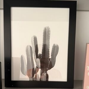 Framed Cactus Art Print